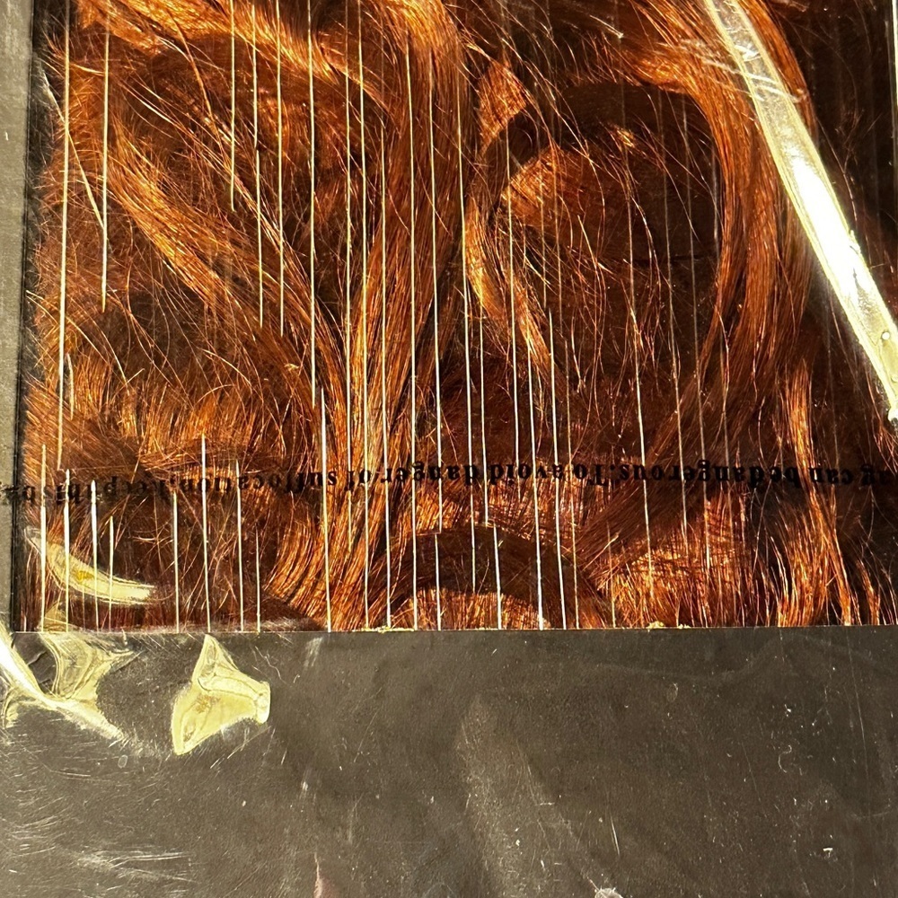 Forever Young 3/4 Hair piece- Gorgeous Curls - Deep Red NIP - Tags - see pics - Picture 12 of 12